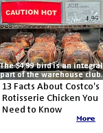 Few things are as satisfying as a supermarket rotisserie chicken. When done right, the birds are perfectly cooked and seasoned, the skin is crispy, and they're ready to take home and serve. However, if there's one star of the pack, it's Costco's rotisserie chicken, which costs just $4.99 and is bigger than many birds you'll find at other grocery stores.